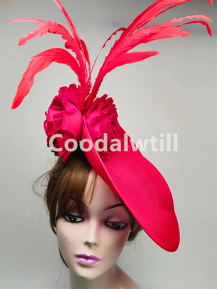 Women'S Fashion Kentucky Derby - Kentucky Derby Nice Flower Fasciantors Hat