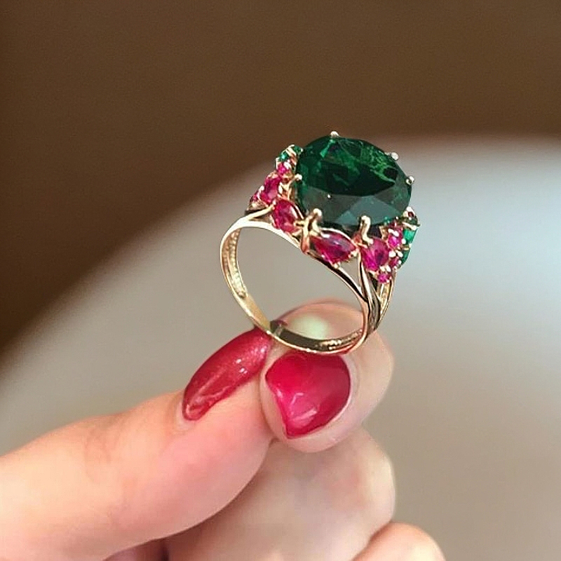 Women'S Fashion Rings Gold - Elegant Fashionable 585 Gold Ring for