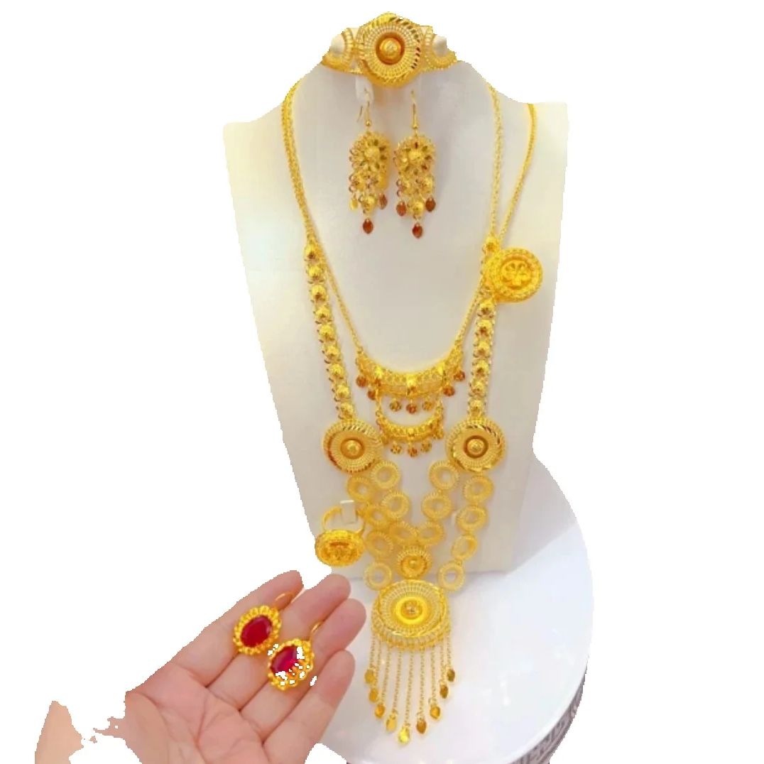 New Dubai Fashion High end 24K - Women'S Fashion Rings Gold ulasan dan harga