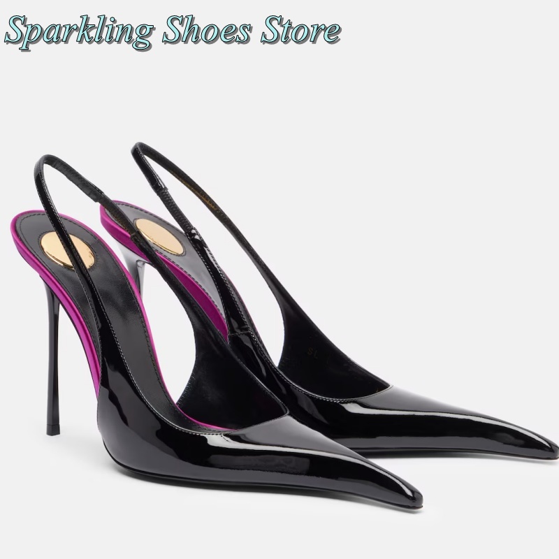 New Black Patent High Heels Pa - Women'S Fashion Q ulasan dan harga