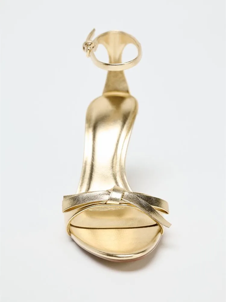 Elegant Golden Bow Brand High  - Women'S Fashion Brands ulasan dan harga