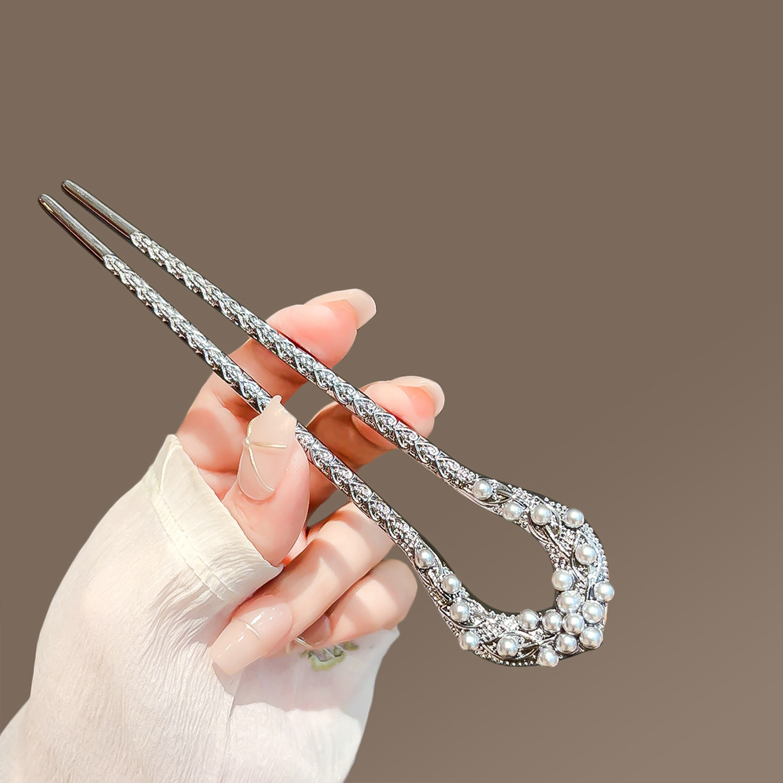 Fashion Metal U Shape Hair Cli - Women Fashion Hair Style ulasan dan harga
