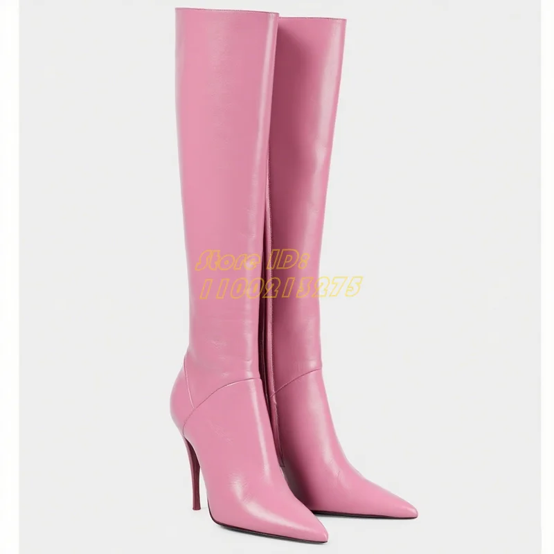 Matte Leather Knee High Boots  - Women'S Fashion Knee High Boots ulasan dan harga