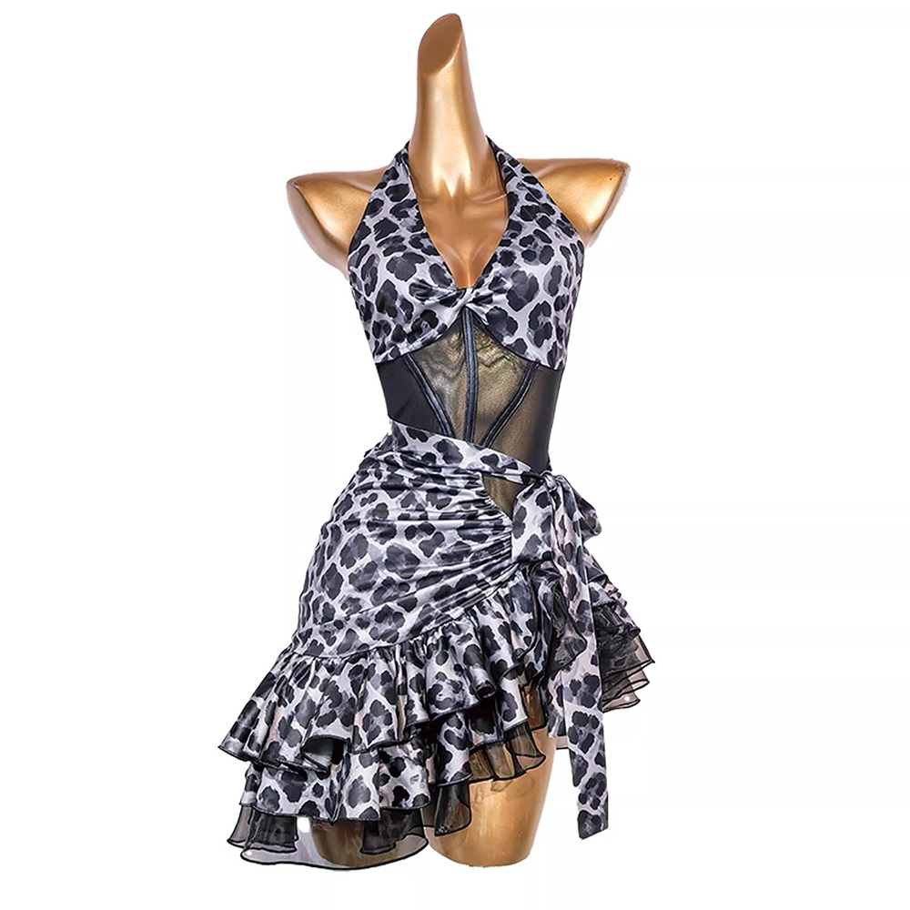 Women's Latin Dance Practice D - Printed Wrap Skirt ulasan dan harga