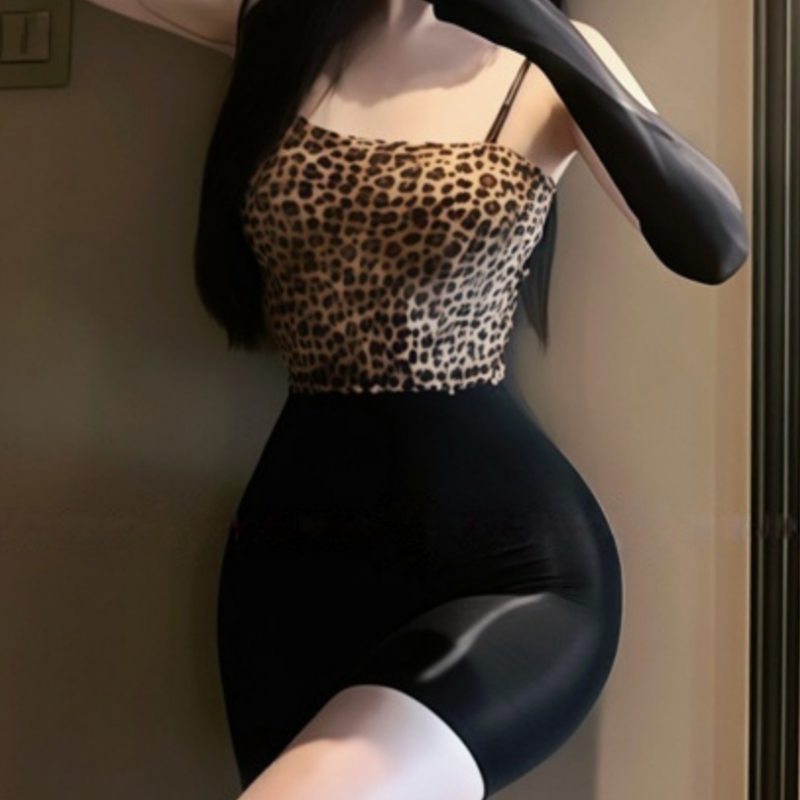 Suspender Dress Hot Temptation - Printed Wrap Skirt ulasan dan harga