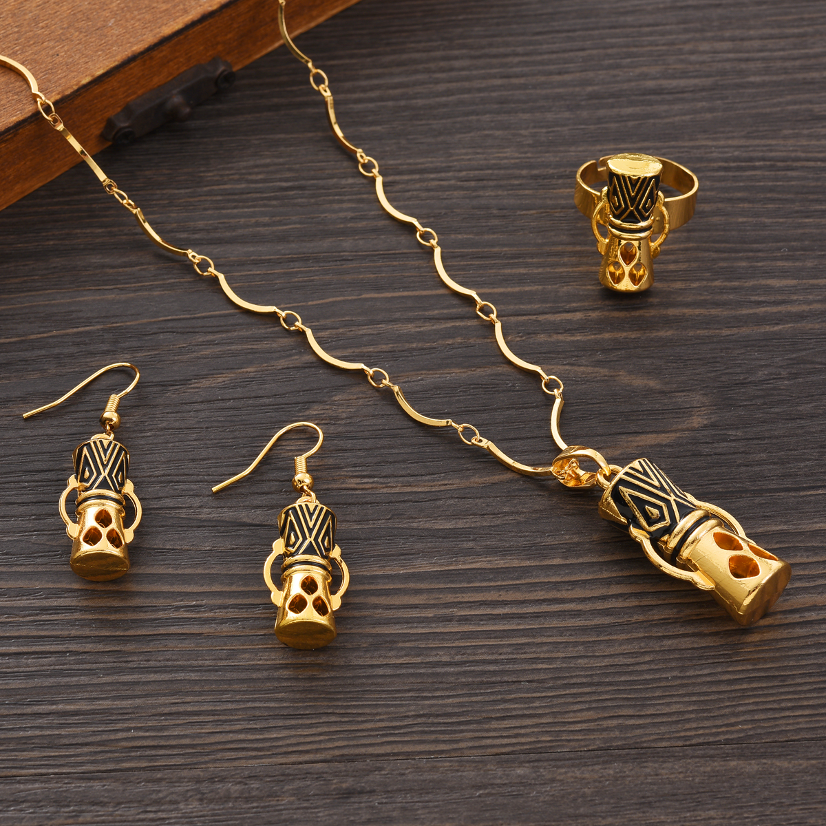Gold Color Ethiopian Jewelry S - Women Fashion Png ulasan dan harga