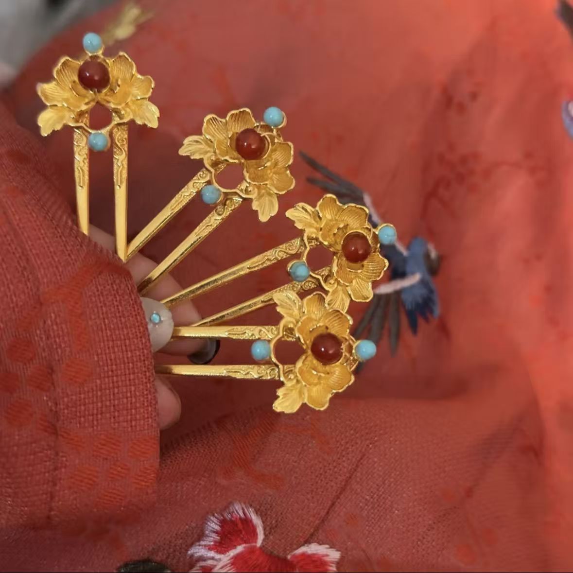  Ancient Chinese Style Golden  - Women Fashion Hair Style ulasan dan harga
