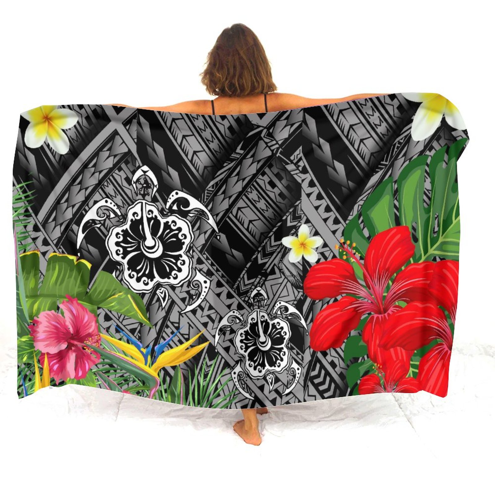 Beach Getaway Soft And Comfort - Printed Wrap Skirt ulasan dan harga
