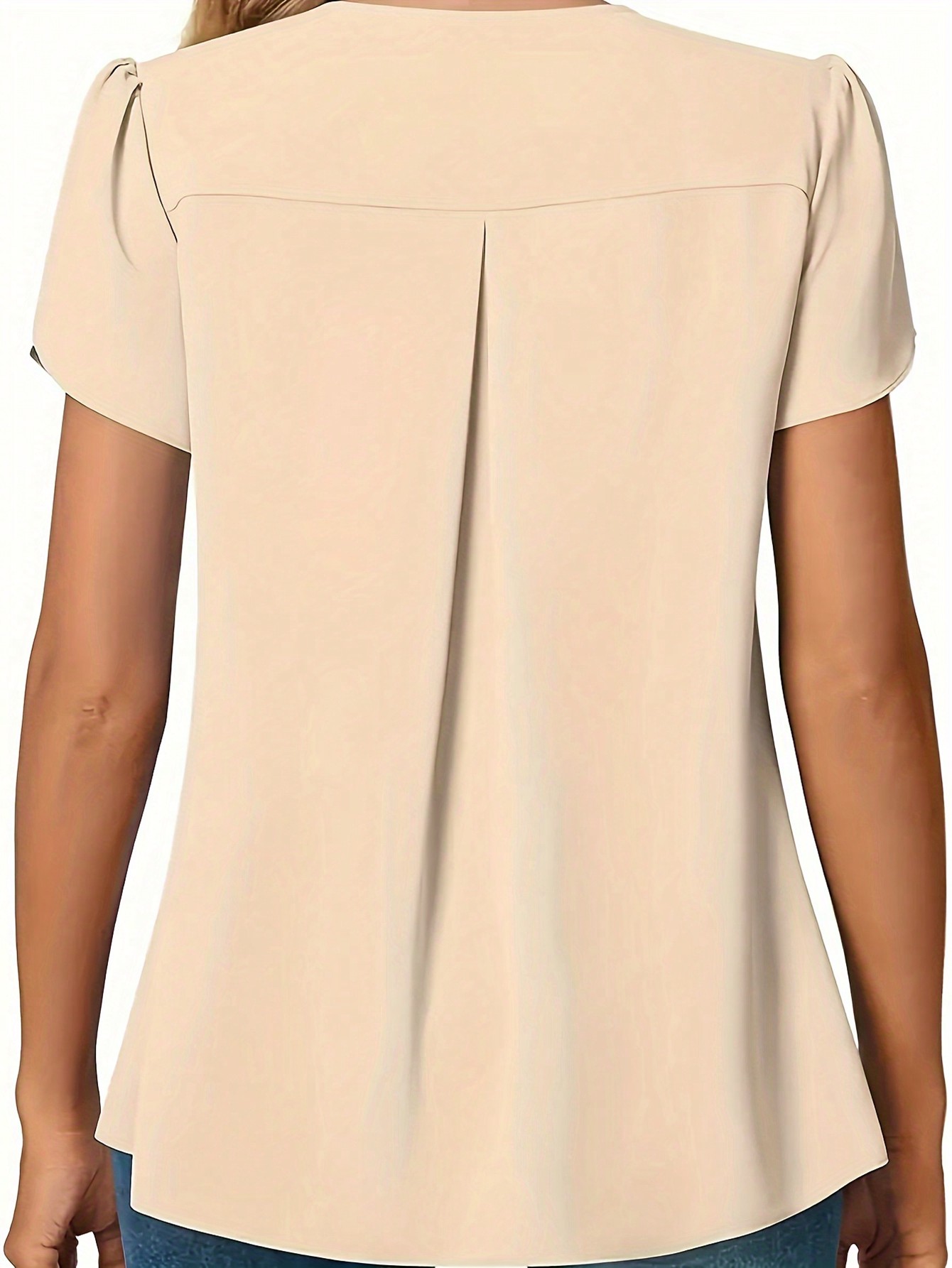 Plus Size 0XL-5XL Women V-neck - Women'S Fashion Essentials ulasan dan harga