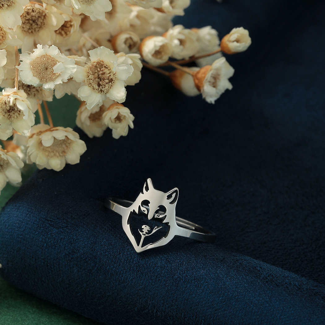 Chandler Stainless Steel Wolf  - Women Fashion Png ulasan dan harga
