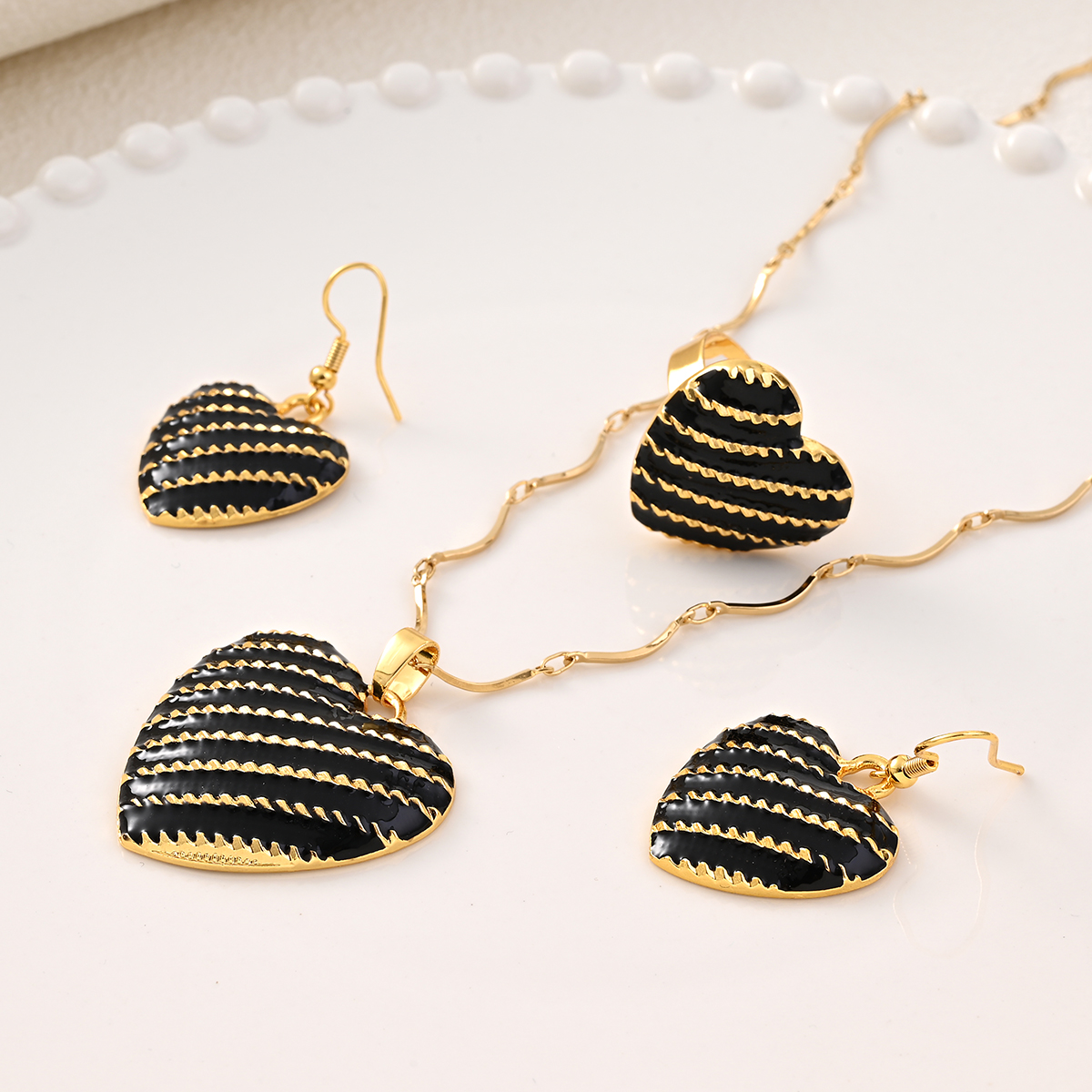 Stylish Black Bilum Pendant Ne - Women Fashion Png ulasan dan harga