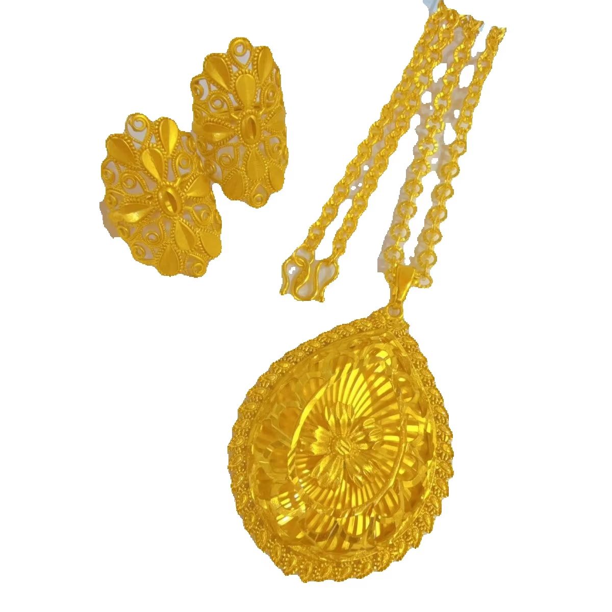 New French Fashion Dubai High  - Women'S Fashion Rings Gold ulasan dan harga