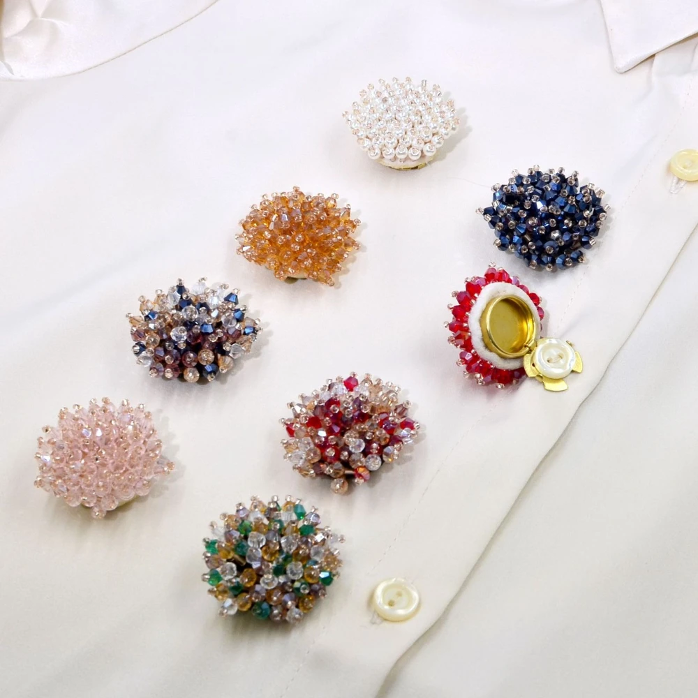 2PCS Elegant Button Covers Han - Women'S Fashion Q ulasan dan harga