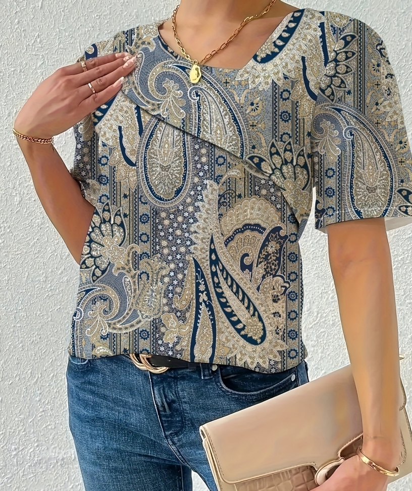 Plus Size  Temperament Blouse  - Women'S Fashion Essentials ulasan dan harga