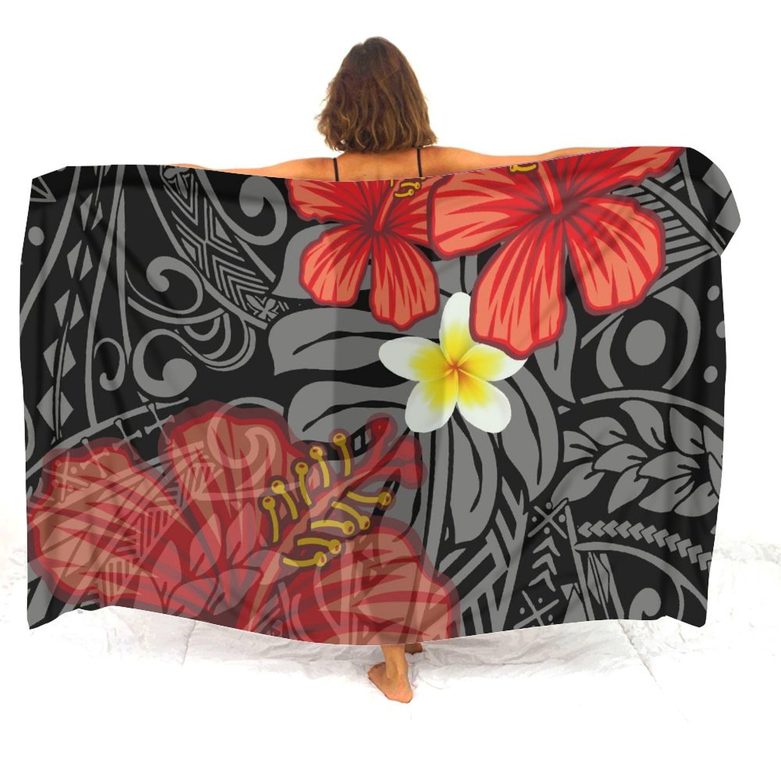 Hawaiian Apron Custom-Printed  - Printed Wrap Skirt ulasan dan harga