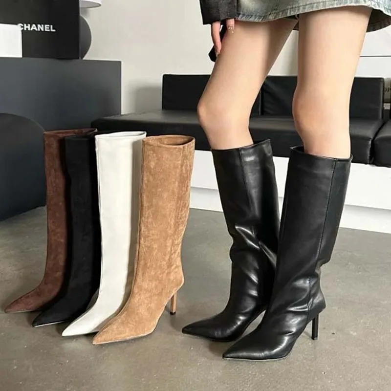 Luxury Women Long Boots Fashio - Women'S Fashion Knee High Boots ulasan dan harga