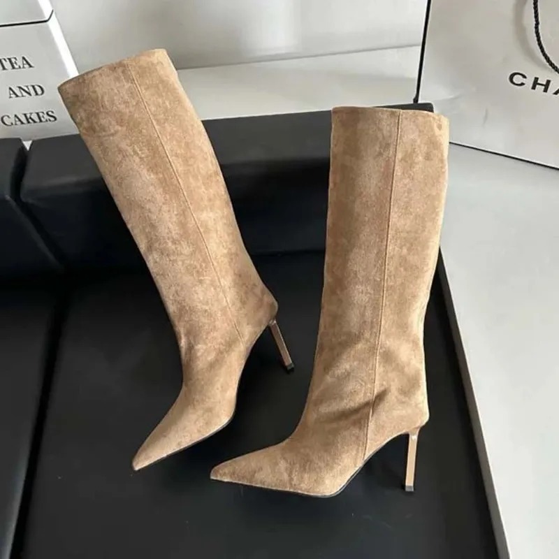 Luxury Women Long Boots Fashio - Women'S Fashion Knee High Boots ulasan dan harga