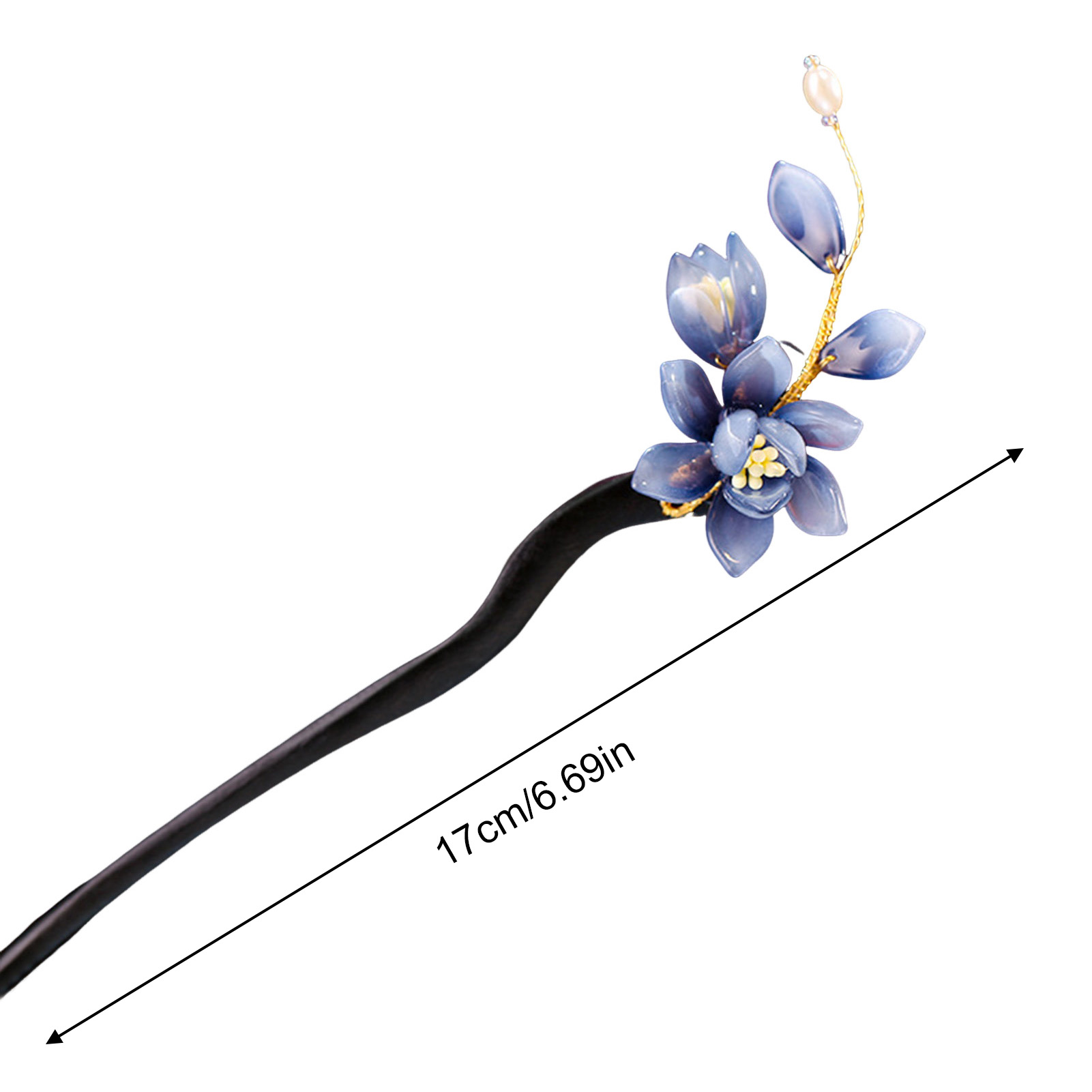 Wedding Hanfu Hairpin wood hai - Women Fashion Hair Style ulasan dan harga