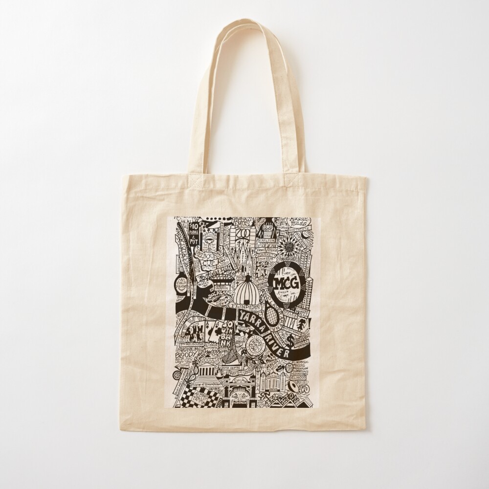 MELBOURNE ART SOUVENIRS Tote B - Women'S Fashion Melbourne ulasan dan harga