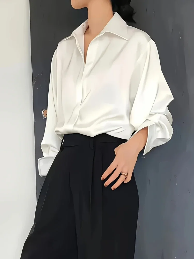 Plus Size Shirts 2025 Loose Ca - Women'S Fashion Essentials ulasan dan harga