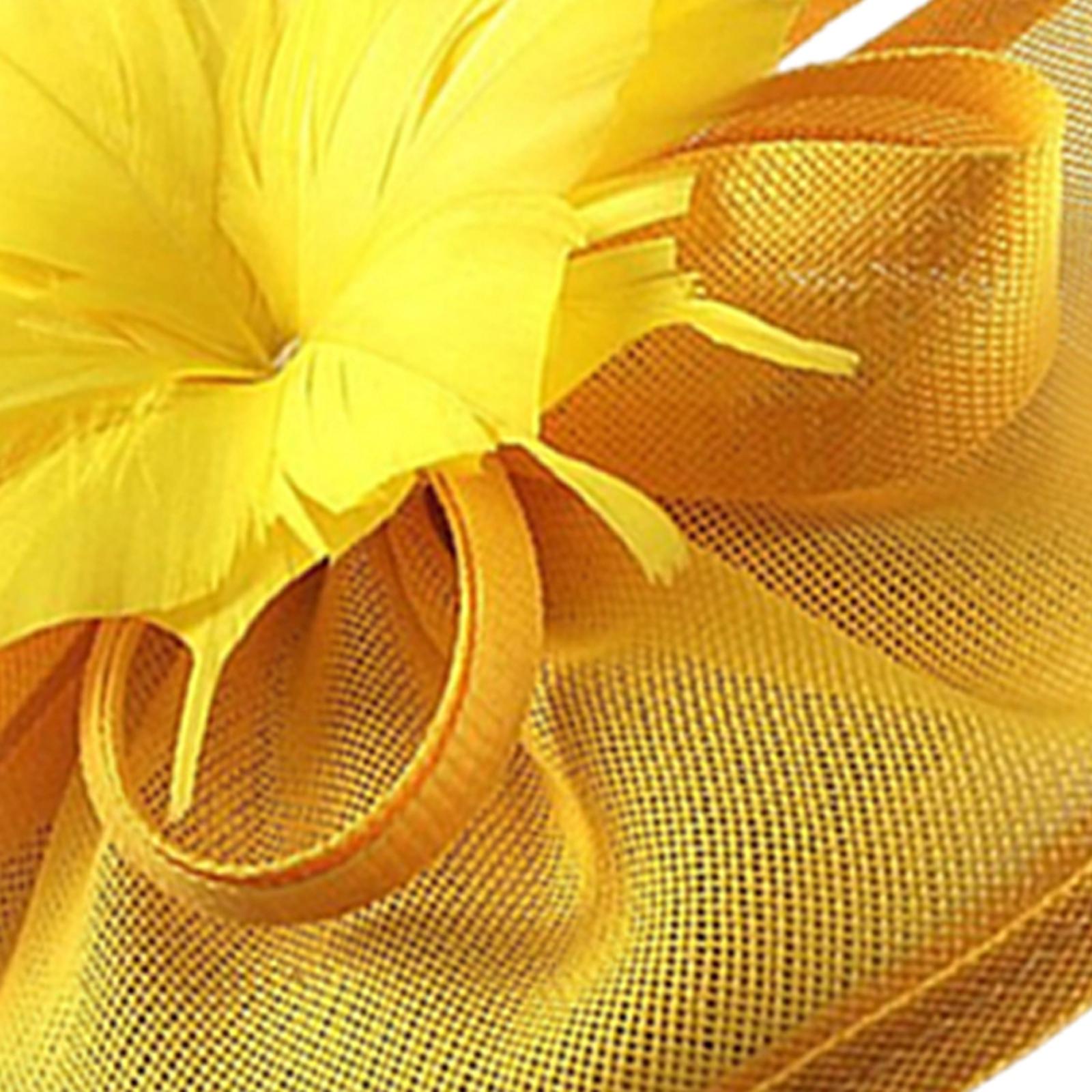 Flower Feather Fascinator Hat  - Women'S Fashion Kentucky Derby ulasan dan harga