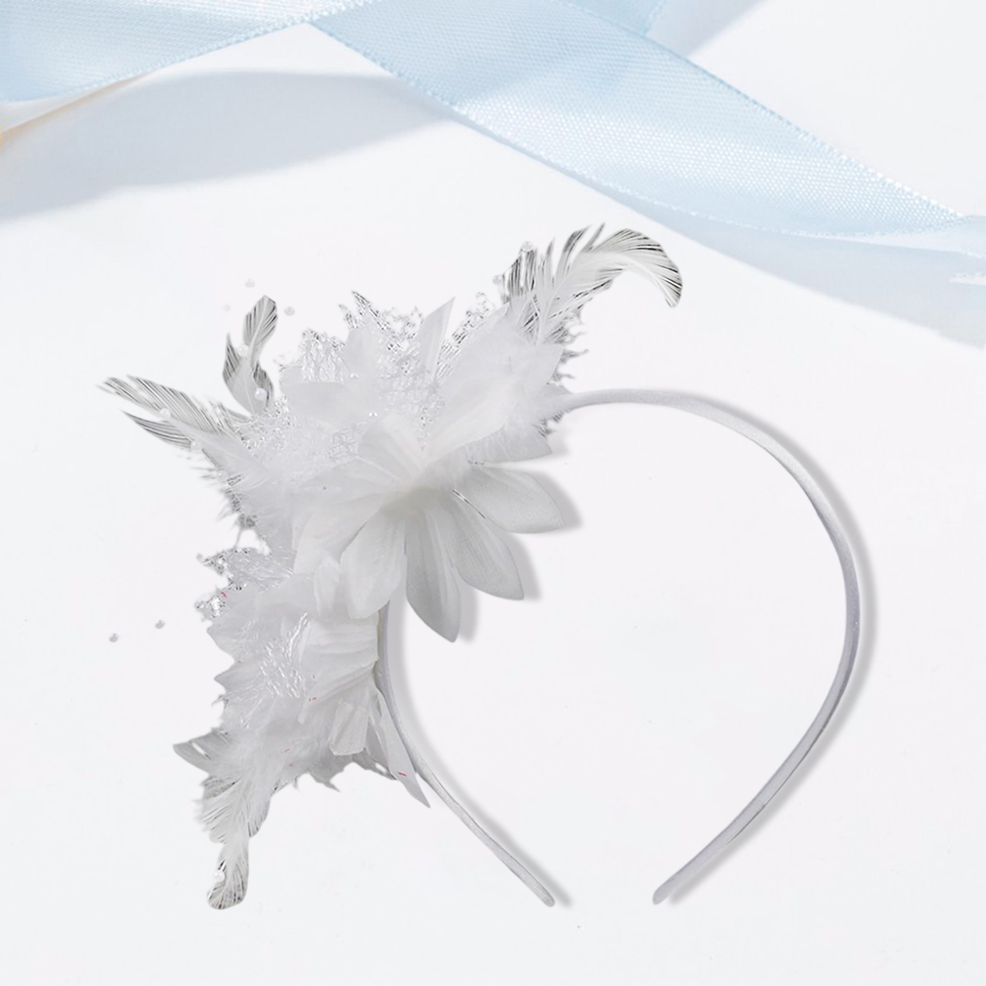 Elegant Feathered Headpiece wi - Women'S Fashion Kentucky Derby ulasan dan harga