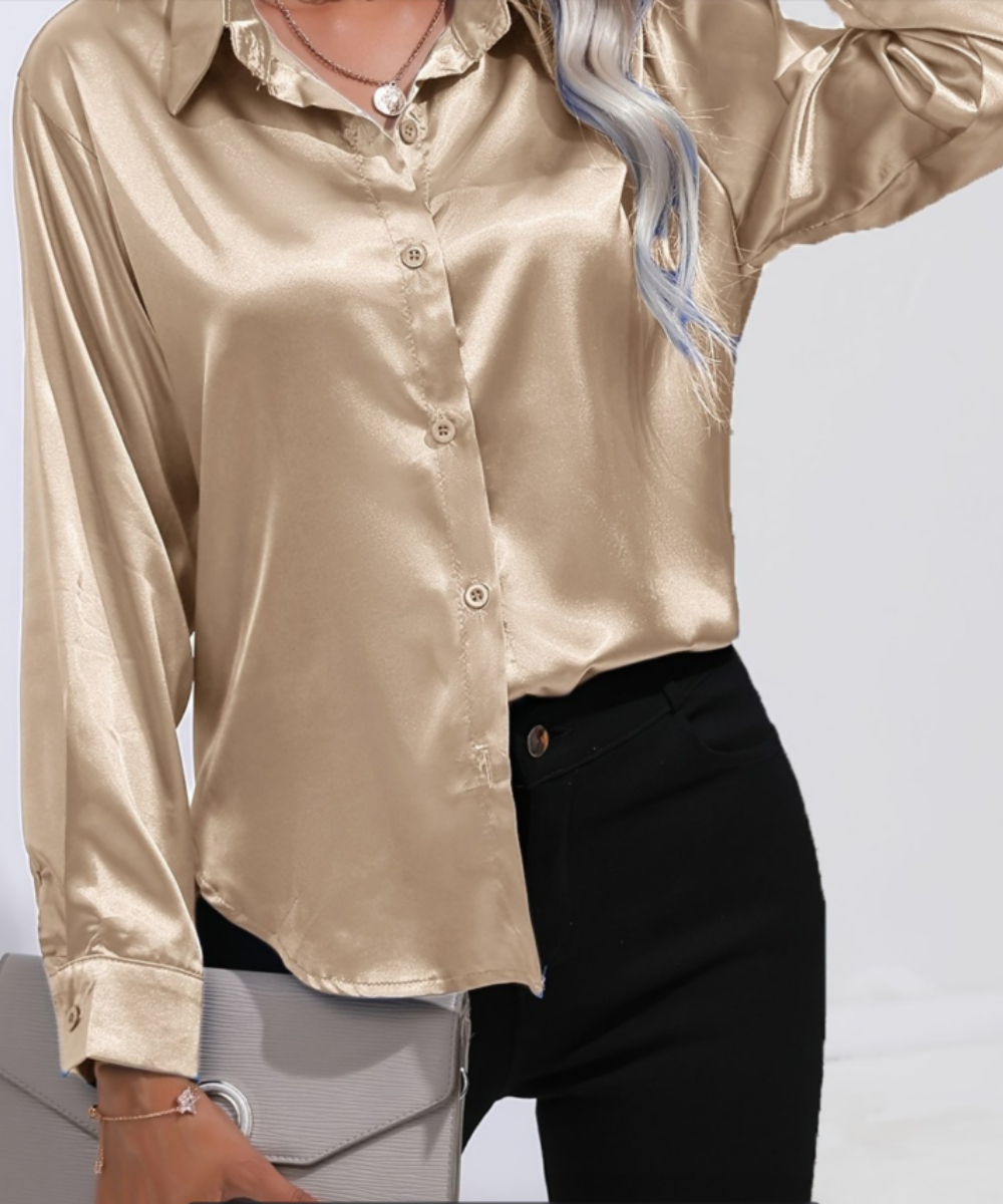 Plus Size Casual Women Silk Sh - Women'S Fashion Essentials ulasan dan harga
