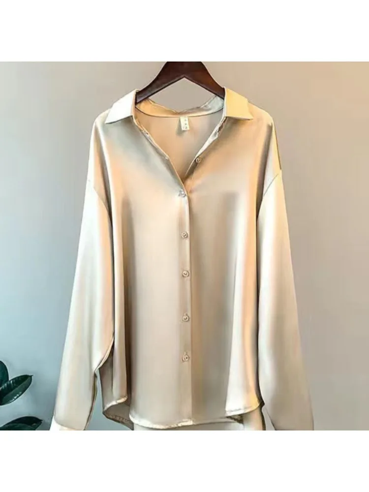 Plus Size Casual Women Silk Sh - Women'S Fashion Essentials ulasan dan harga