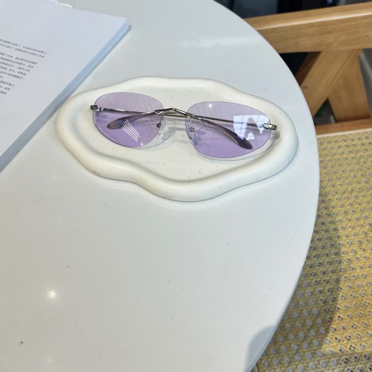 UV400 Rimless Shades, Cat Eye  - Women'S Fashion Essentials ulasan dan harga