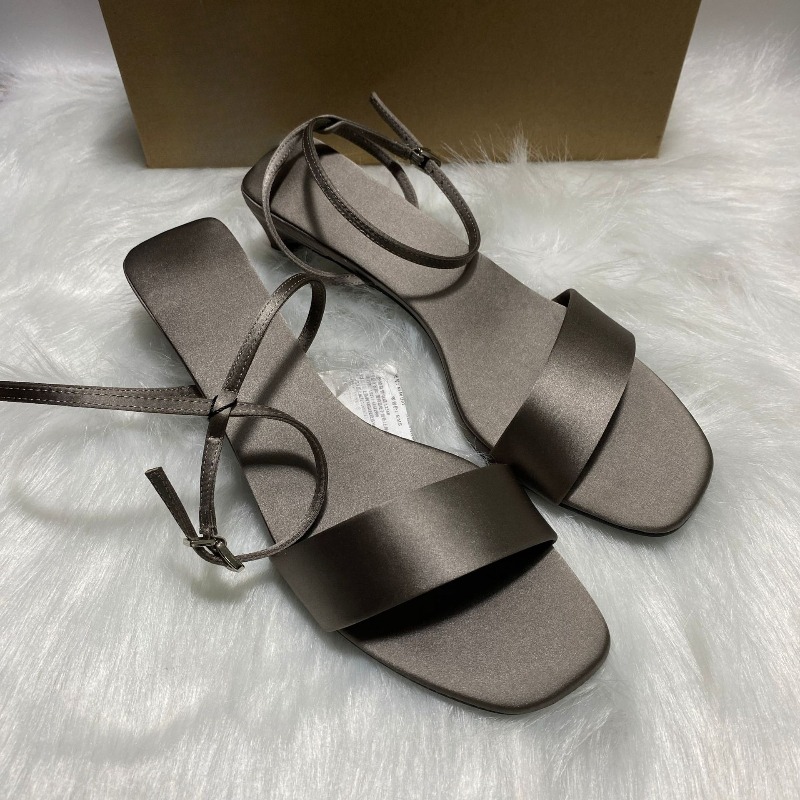 Luxury Satin Ankle Strap Low H - Women'S Fashion Brands ulasan dan harga