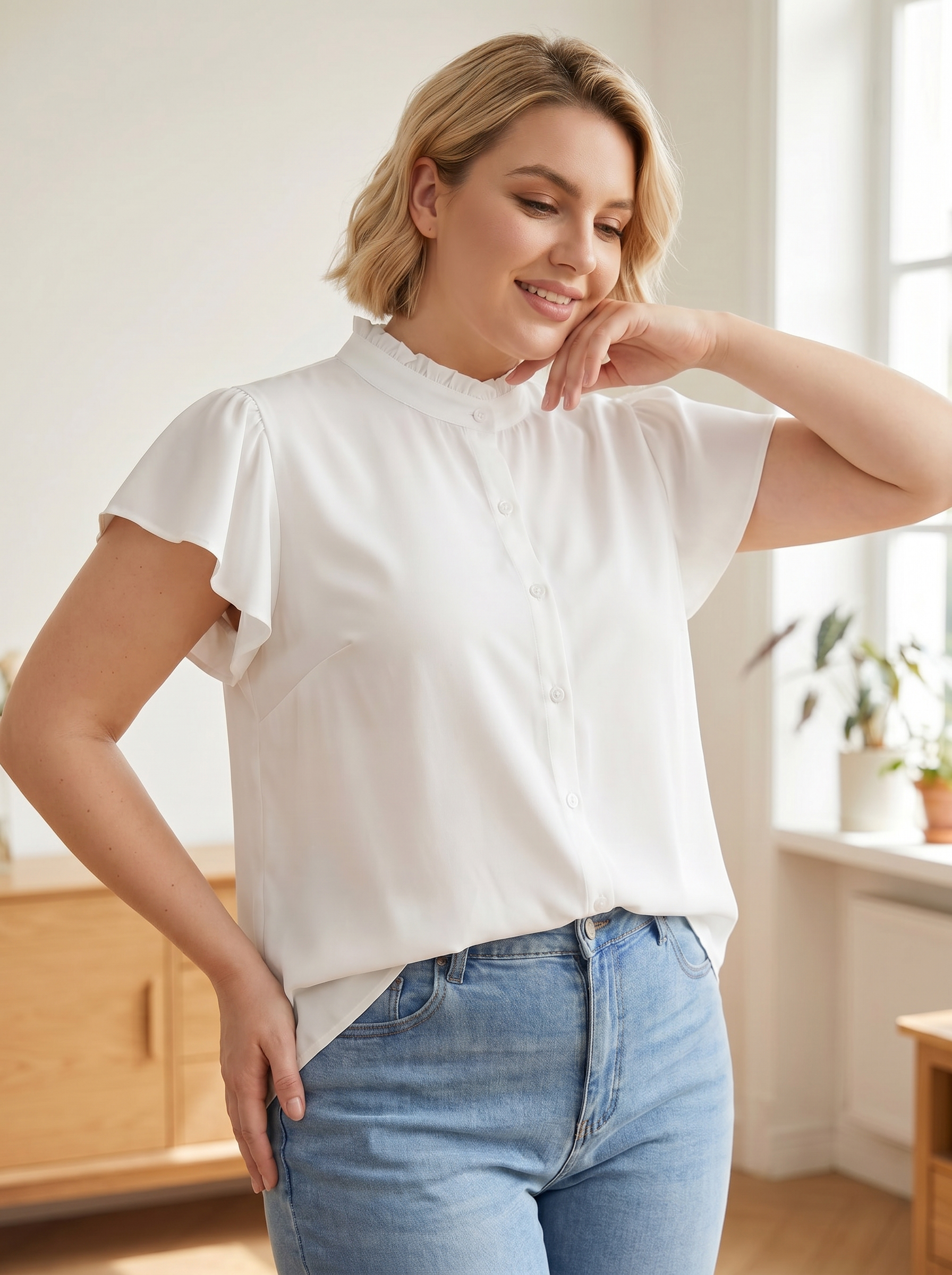 Gadinus Plus Size Women's Flut - Women'S Fashion Essentials ulasan dan harga