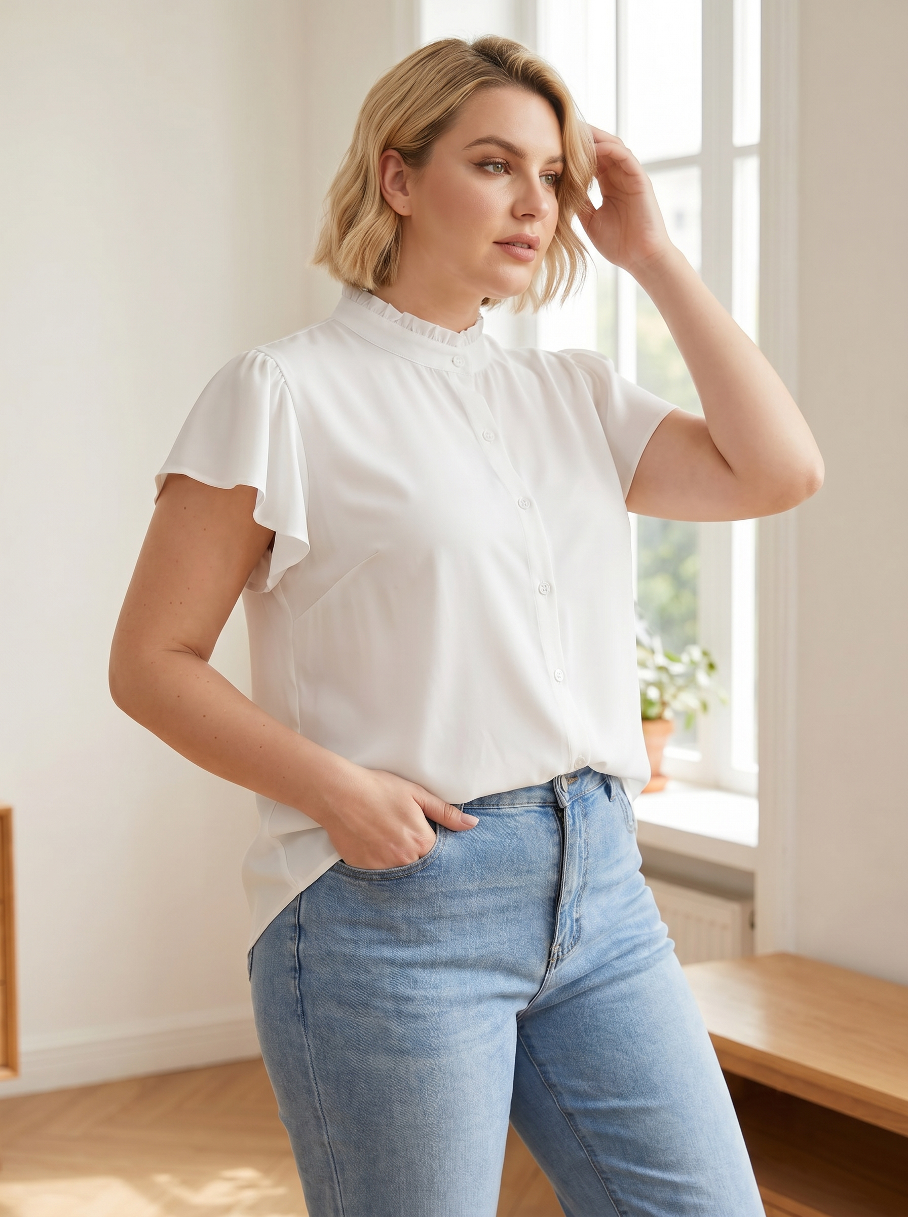 Gadinus Plus Size Women's Flut - Women'S Fashion Essentials ulasan dan harga
