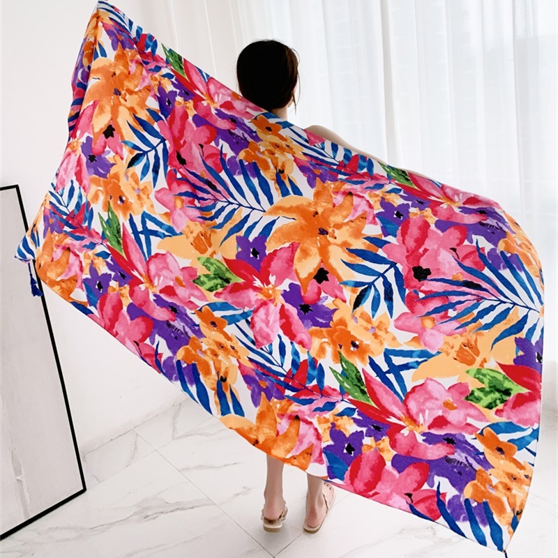 20 styles 90x180cm Cotton line - Printed Wrap Skirt ulasan dan harga