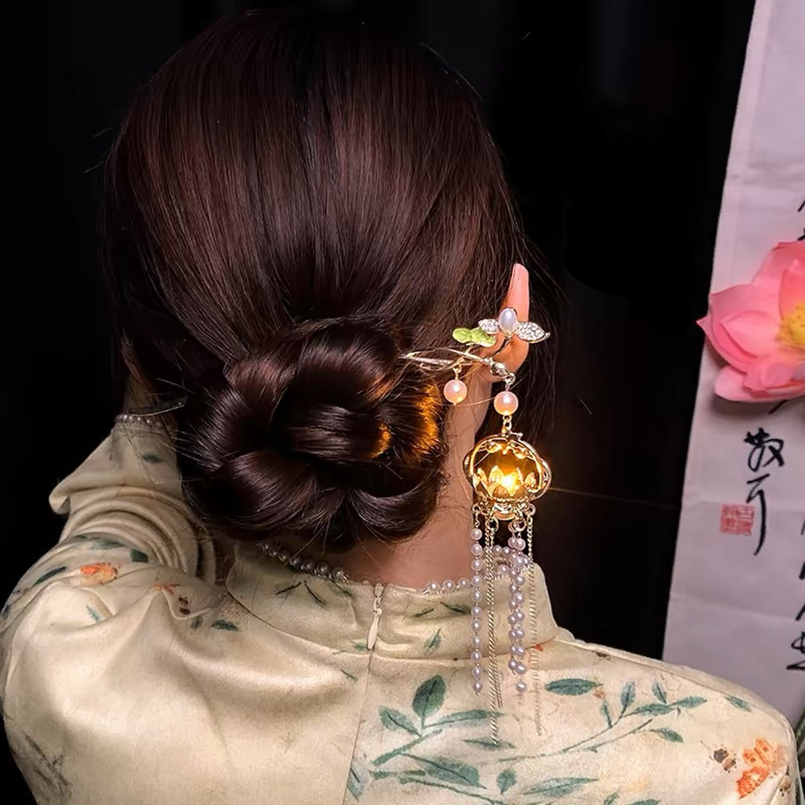 Luminous Flower Hairpin For Wo - Women Fashion Hair Style ulasan dan harga