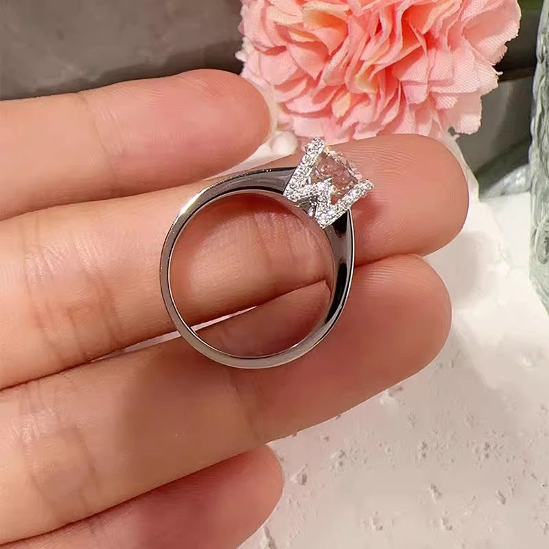 Round D Color CVD Lab Grown Di - Women'S Fashion Rings Gold ulasan dan harga