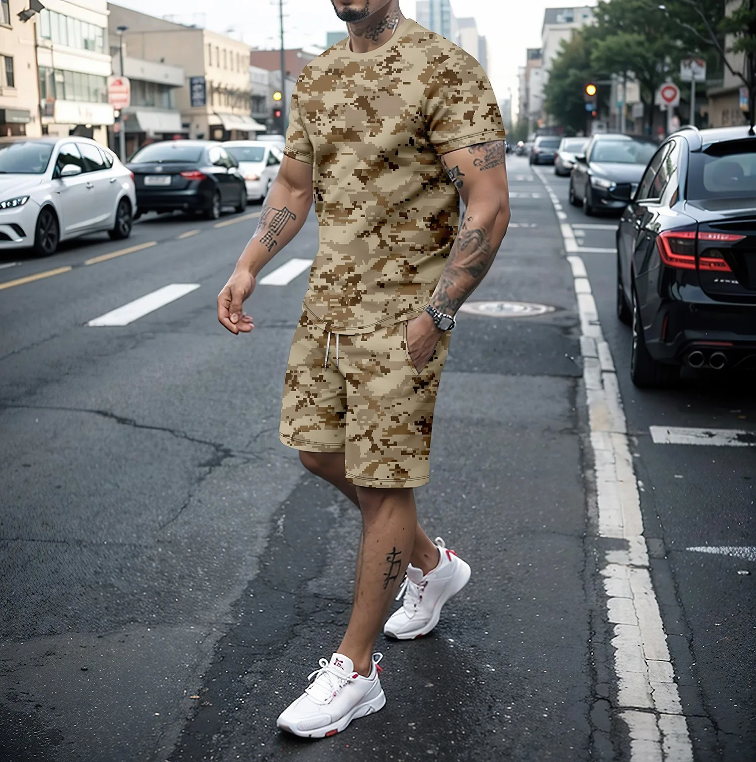 Camouflage Outdoor Tracksuits  - Women'S Fashion Q ulasan dan harga