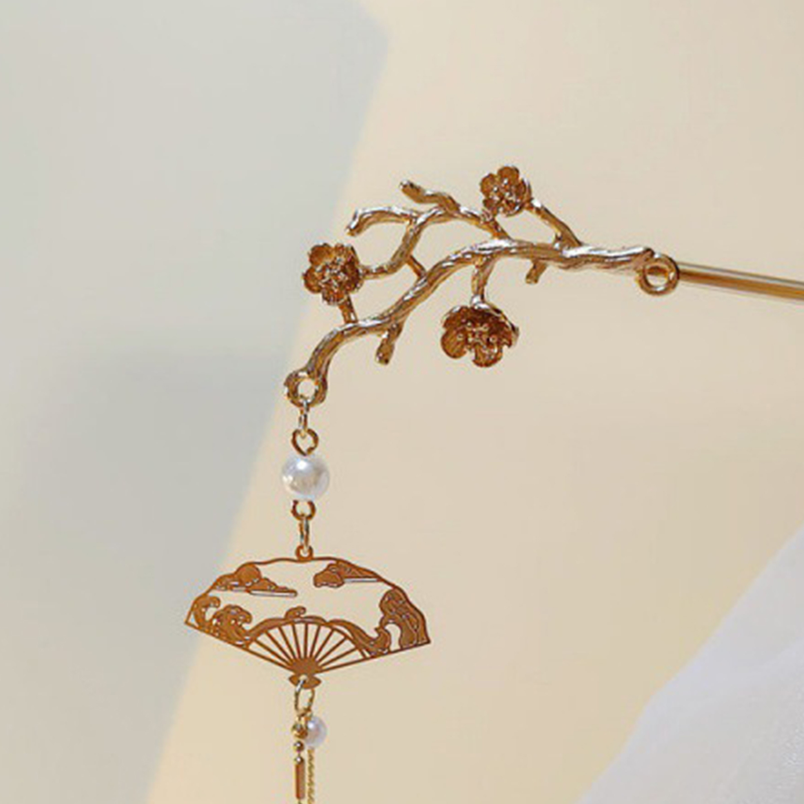 Retro Flower Tassel Hairpin Fo - Women Fashion Hair Style ulasan dan harga