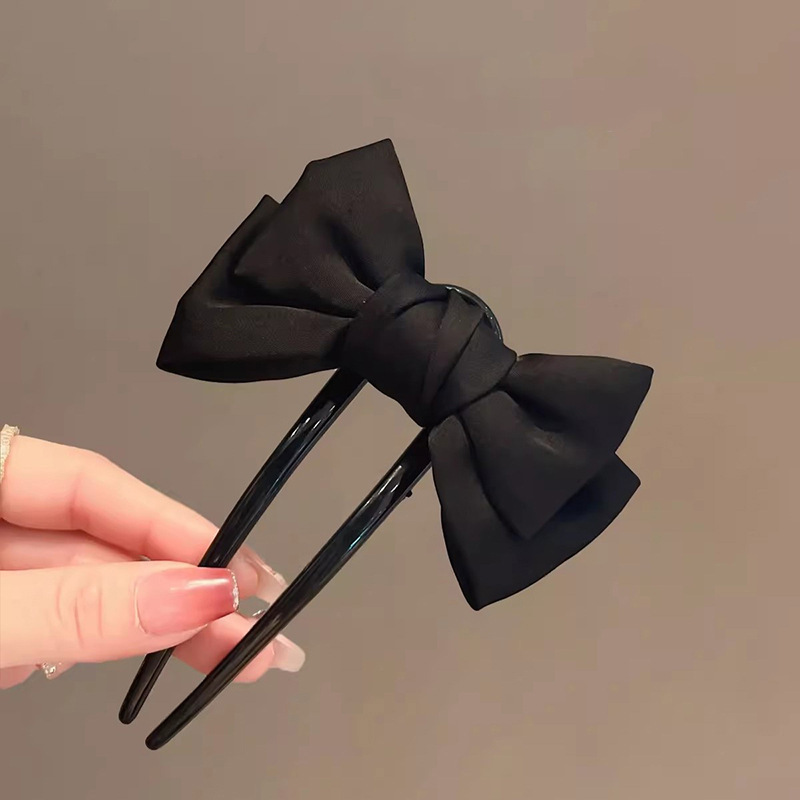 Chic Korean-Style Bow U-Shaped - Women Fashion Hair Style ulasan dan harga
