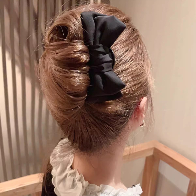 Chic Korean-Style Bow U-Shaped - Women Fashion Hair Style ulasan dan harga