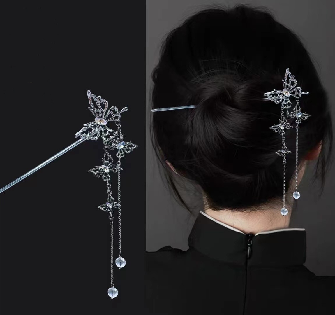 18cm Chinese Style Hairpin Ele - Women Fashion Hair Style ulasan dan harga