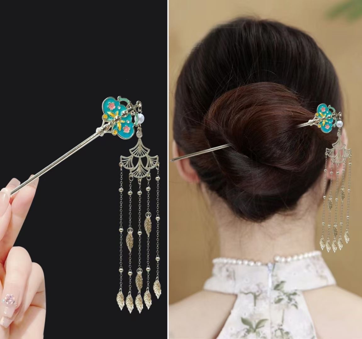 18cm Chinese Style Hairpin Ele - Women Fashion Hair Style ulasan dan harga