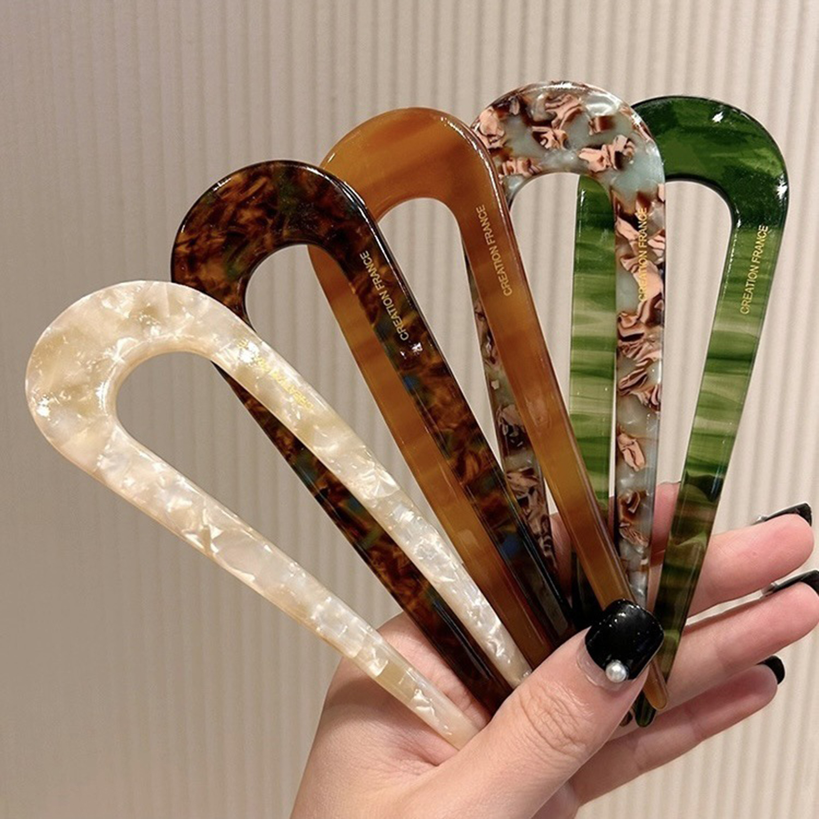 Elegant U-shape Hairpin Durabl - Women Fashion Hair Style ulasan dan harga