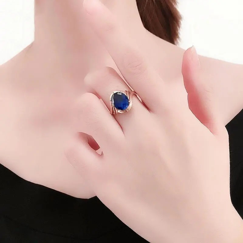 Elegant Simple 585 Gold Ring f - Women'S Fashion Rings Gold ulasan dan harga