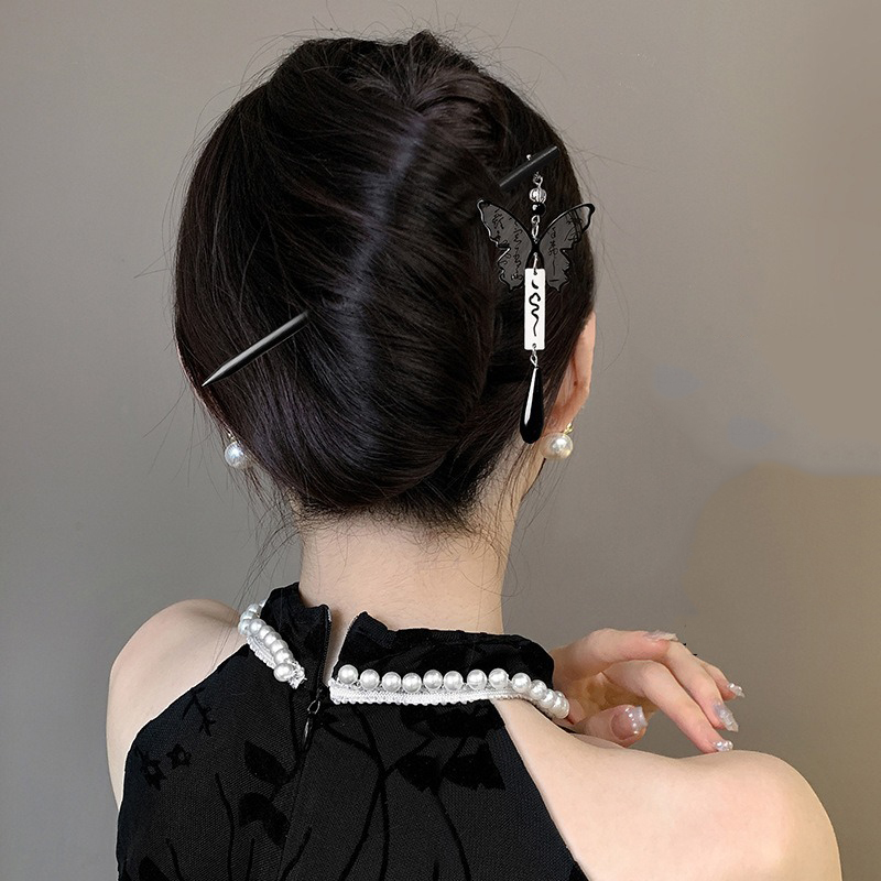 1pc Chinese Ancient Style Ink  - Women Fashion Hair Style ulasan dan harga