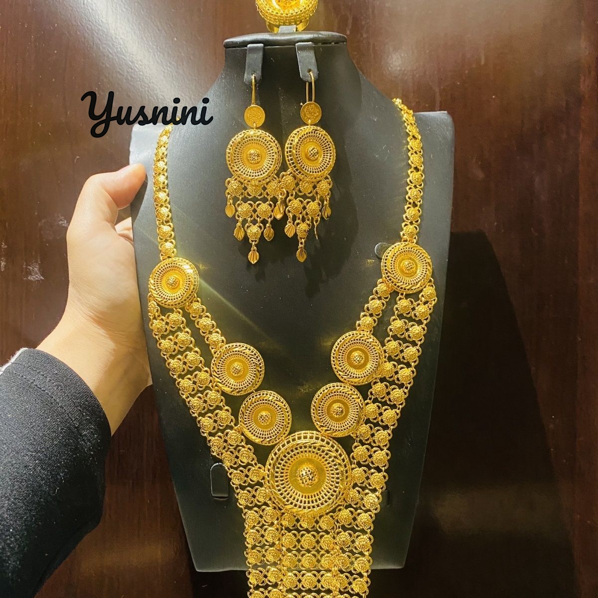 New Dubai Fashion Women's 24K  - Women'S Fashion Rings Gold ulasan dan harga