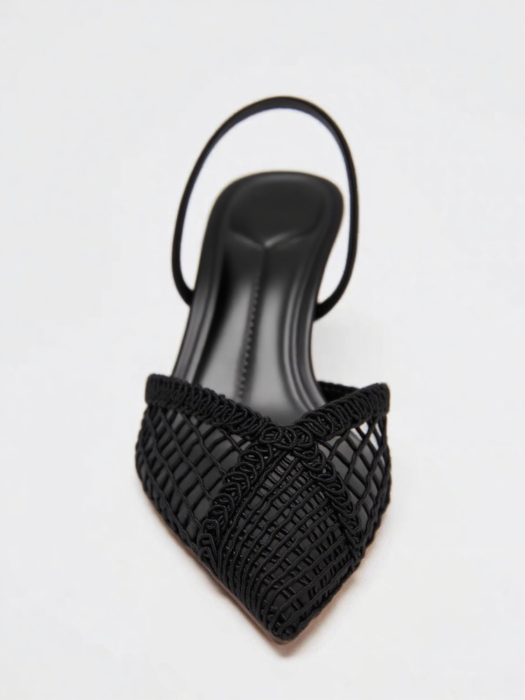 Mesh Woven Heeled Sandals Wome - Women'S Fashion Brands ulasan dan harga