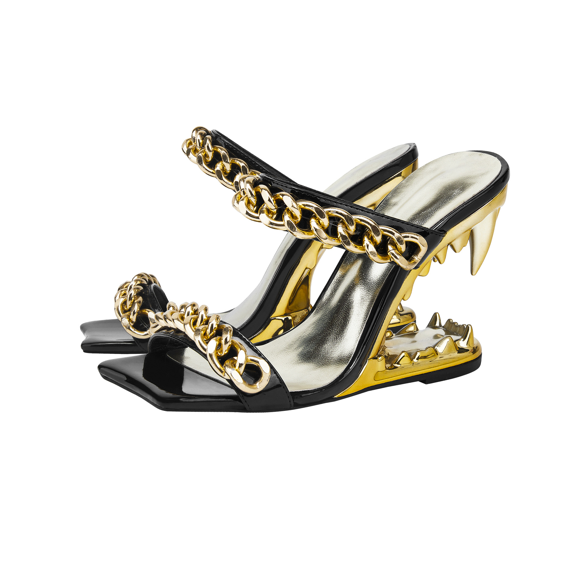 Open-Toe Hollow Tiger Tooth Sp - Women Fashion Png ulasan dan harga